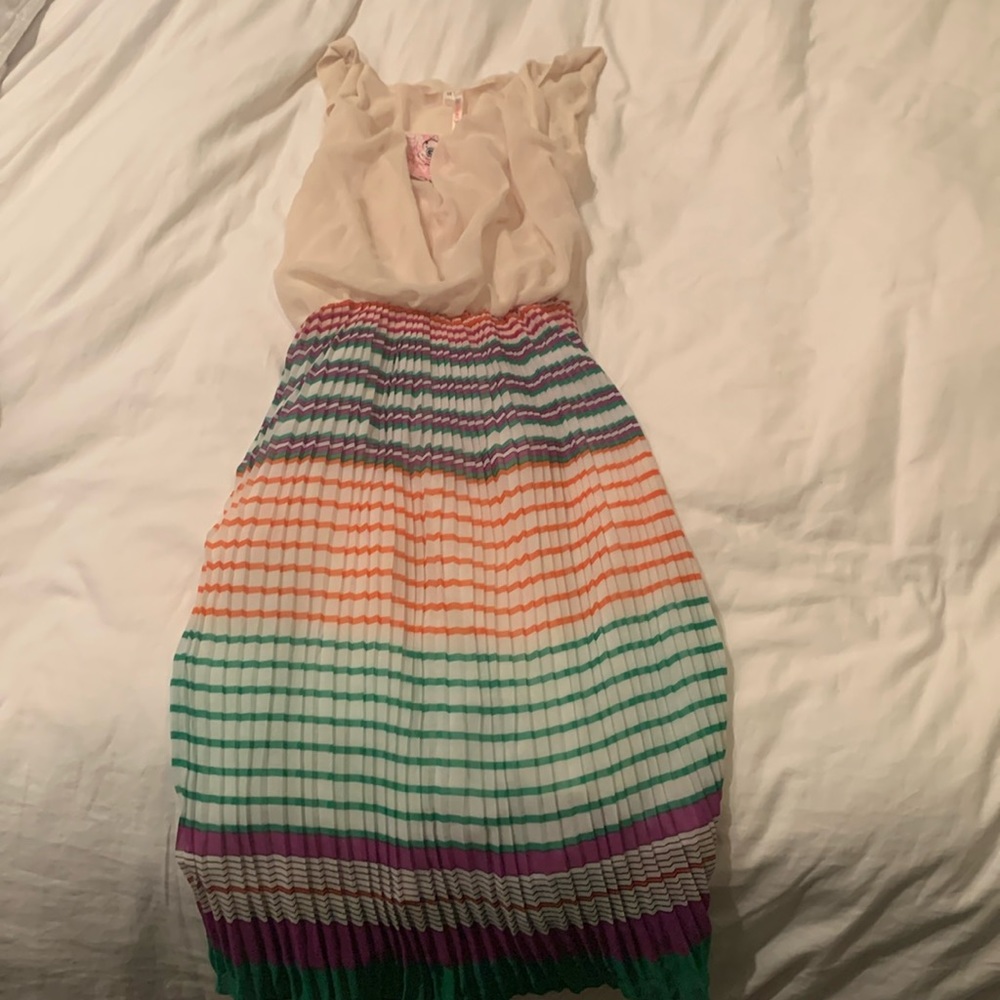 Pleated dress